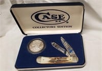 Case XX Knife & Silver Coin, Y2K Edition
