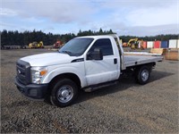 2016 Ford F250 8' S/A Flatbed Truck