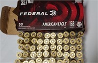 50 Rounds Federal 357 Mag. Cartridges