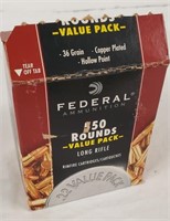 550 Rounds Federal 22 LR HP Ammo