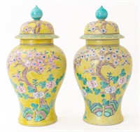 Chinese Porcelain Ginger Jar with Lid, 2