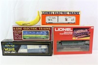 Lionel, K-Line, Weaver O-Gauge Model Train Cars