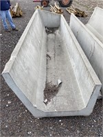12’ Concrete Bunk with End