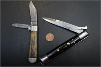 Case Pocket & Rizzuto Estileto Switch Knives