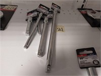 Lot of new ratchet extensions