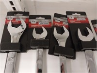 Lot of 4 sae combination wrenches