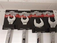 Lot of 4 new sae wrenches