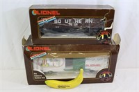 Lionel G-Scale Holiday & Southern Model Train Cars
