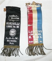Hordville Lackens Woodmen Funeral Badge