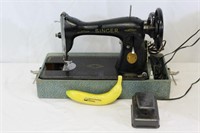 Portable 1940s Singer Sewing Machine AH Series