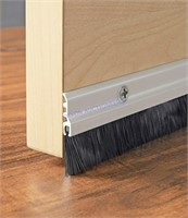 4 Deco Home Color ivory door seal sweeper ivory