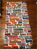 Vintage NFL sleeping bag