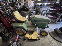 John Deere 3550 Riding Lawnmower 54" Deck Hyd Die