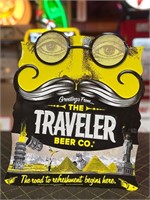 15 x 12” Tin Traveller Beer Sign