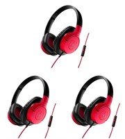 (3) AUDIO TECHNICA SONIC FUEL  ATH1IS OVER EAR