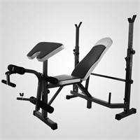 ADJUSTABLE WEIGHT LIFTING BENCH 660 LBS HOME GYM F