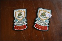1970 O'Keefe Curling award patches