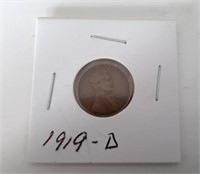 1919-D Lincoln Wheat Penny