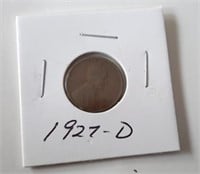 1927-D Lincoln Wheat Penny