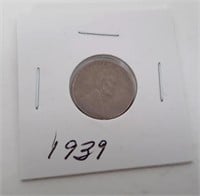 1939 Lincoln Wheat Penny