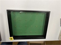 16x20x3 Display Case with Hooks