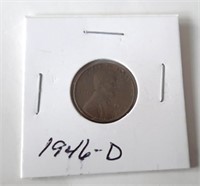 1946-D Lincoln Wheat Penny