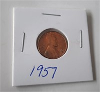 1957 Lincoln Wheat Penny