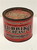 Early Lubriko Advertising Grease Can