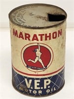 Marathon Running Man 1 Quart Oil Can