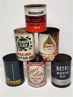 6 Assorted Advertising Cans