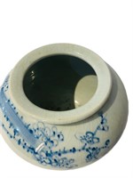 18 TH CHINESE BLUE AND WHITE BOWL DISH