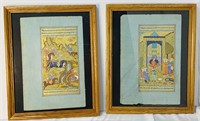 Indian Handpainted Calligraphy Miniature mughal