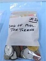 Bag of Misc. Tax Tokens