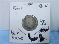 1896o Barber Dime Key Date, G-4