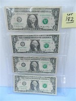 (4) 2006 Series Federal Reserve Note, Green Seal,