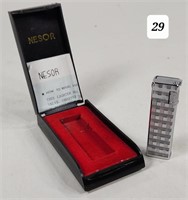 Nesor Engraved Butane Lighter