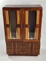 Barber Case Jewelry Cabinet
