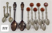 Group of Souvenir Spoons