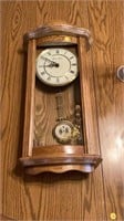 Wall hanging grandfather clock approx 24”x10”