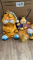 Various Garfield animals