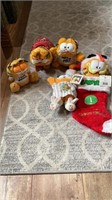 Various Garfield animals
