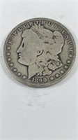 1890 O MORGAN DOLLAR