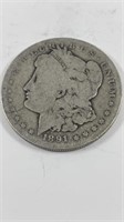 1891 O MORGAN DOLLAR