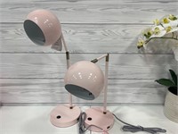 2-Decor Therapy Blush Desk Lamp With USB