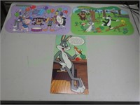 Vintage Looneytunes Card and place mats