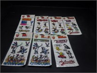 Vintage Seven Packs Looney Tunes Puffy Stickers