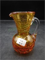 Brown Glass Pitcher