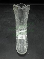 Fenton Clear Glass Boot