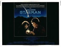Starman  1984  display sheet poster