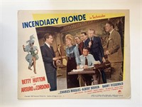 Incendiary Blonde  1945  lobby card